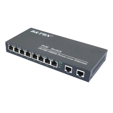 Bộ chia mạng Switch 8 cổng PoE 10/100/1000M + 2UTP 10/100/1000M