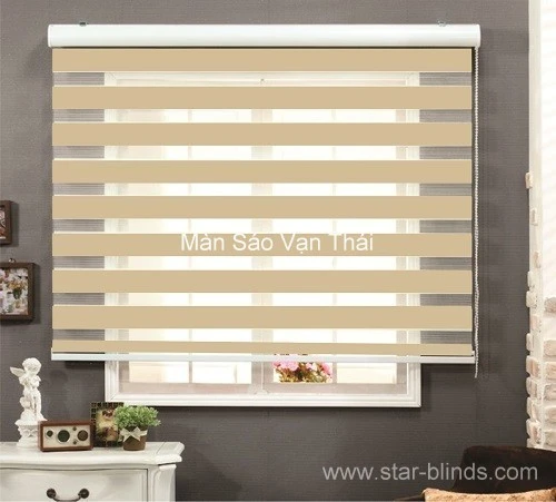 Rèm Cầu Vồng Wood Look ZK-011 Cotton