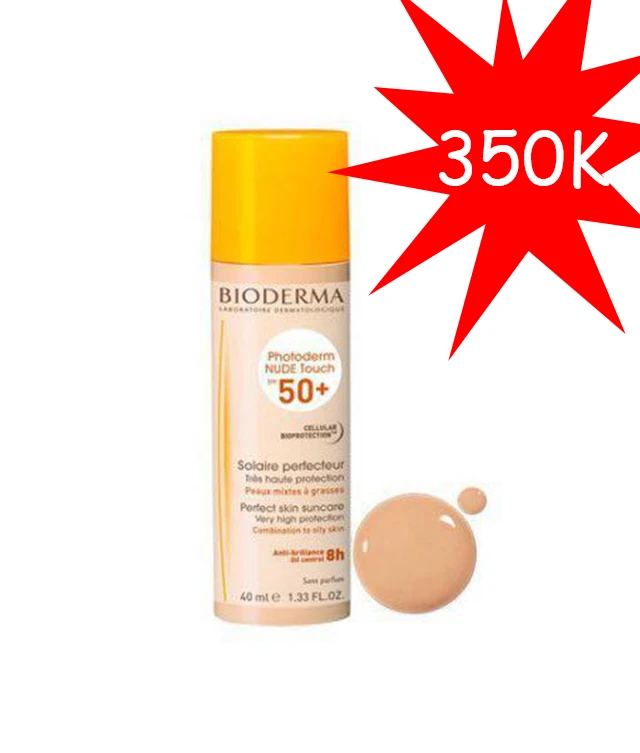 Kem chống nắng Bioderma Nude 50 SPF.