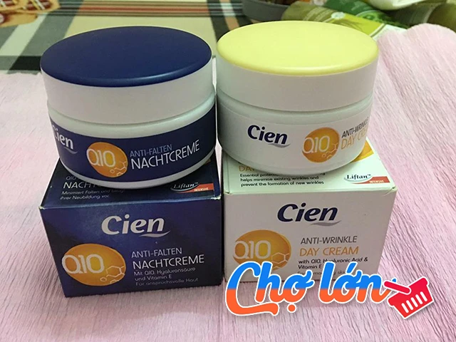 Bộ dưỡng ẩm chống lão hóa ngày đêm CIEN Q10