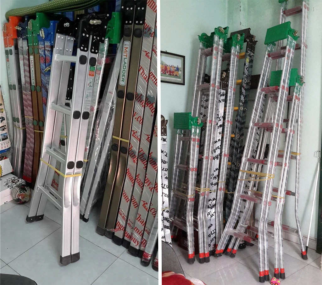 Thang nhôm chữ A MIT Ladder 1,5m loại dày