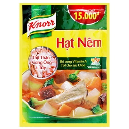 Hạt nêm Knorr từ thịt thăn và xương ống gói 175g