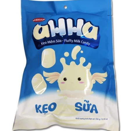 Kẹo mềm sữa Ahha gói 120g