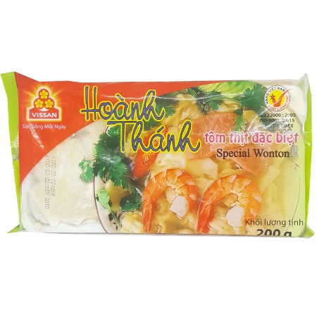 Hoành thánh tôm thịt đặc biệt 200g