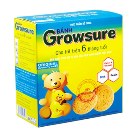 Bánh Growsure tự nhiên HG 168g