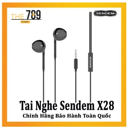 Tai nghe Dây nhựa Sendem TPE X28