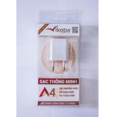 Củ sạc thông minh vikopa A4