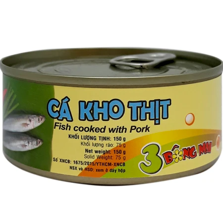 Cá kho thịt 3 bông mai 150g