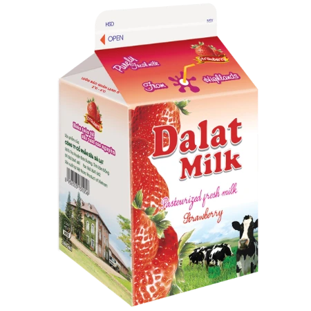  Sữa Tươi Thanh Trùng  Hương Dâu 180ml