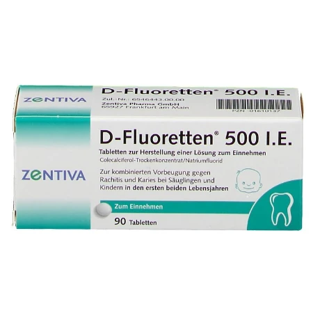 D- Fluortten 500I.E