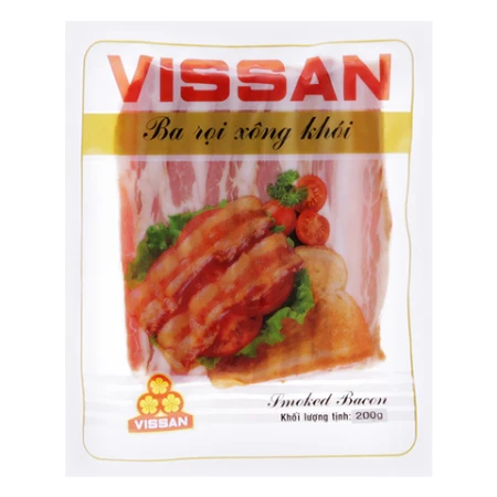 Ba rọi xông khói Vissan 500g