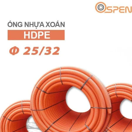 Ống nhựa xoắn chịu lực HDPE phi 25/32