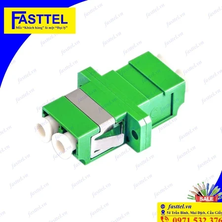 Đầu Nối Quang Adapter Duplex LC/APC