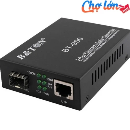 Bộ chuyển đổi quang điện 1 sợi quang,  GT-950 (10/100M) 