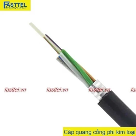 Cáp Quang Luồn Cống 4FO Kim Loại